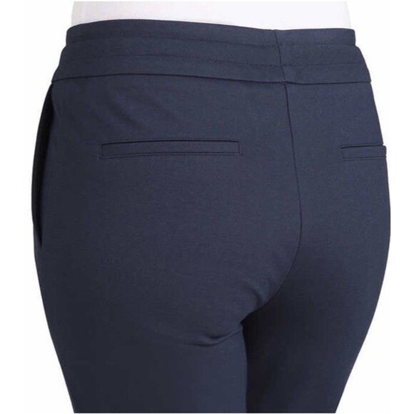 Dalia Women's Pull On Pant with Drawstring Elastic Waist Size M Blue NWOT - Picture 9 of 10